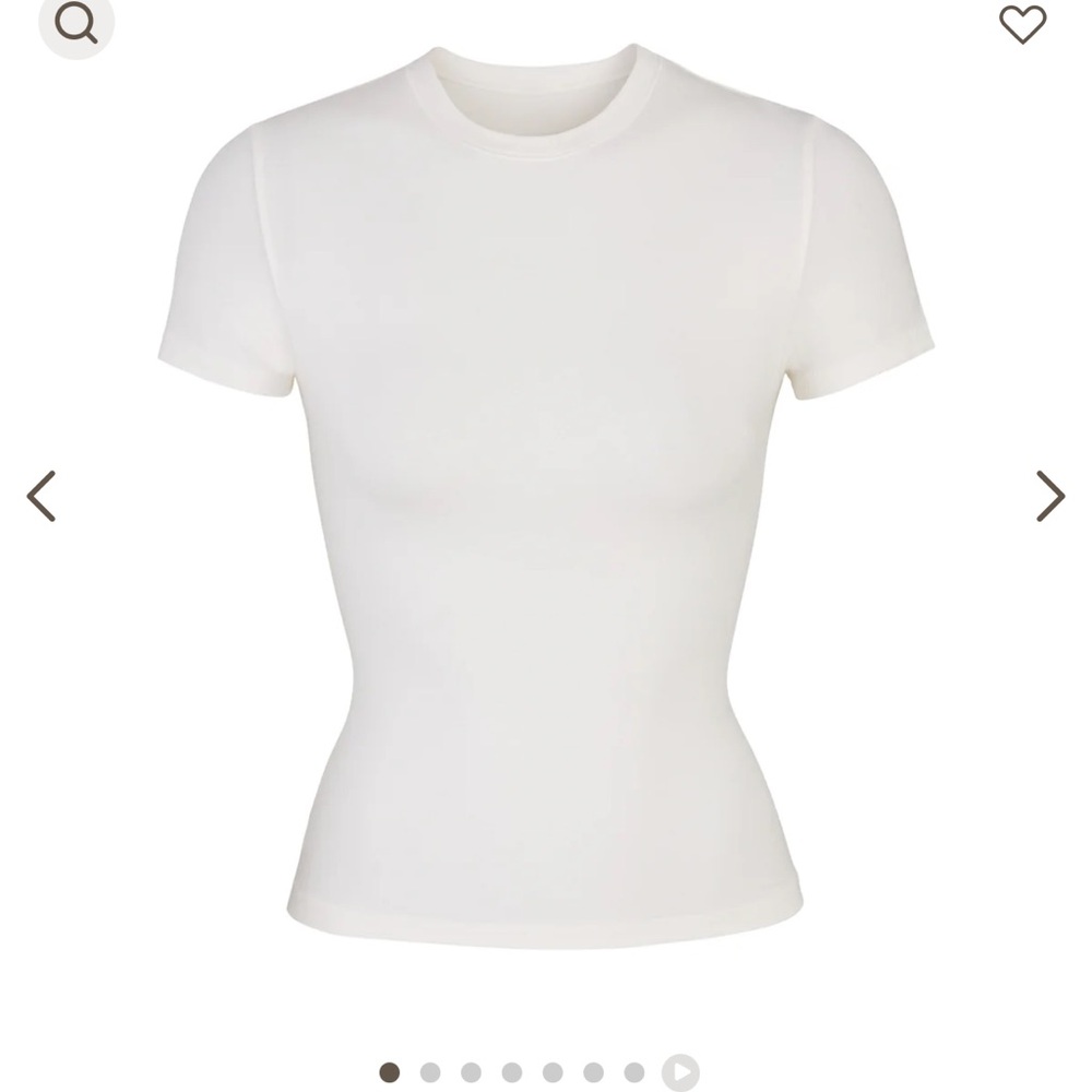 SKIMS Cotton Jersey T-Shirt. Color: Marble Size: S. New with tags.